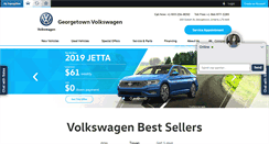 Desktop Screenshot of georgetownvw.com
